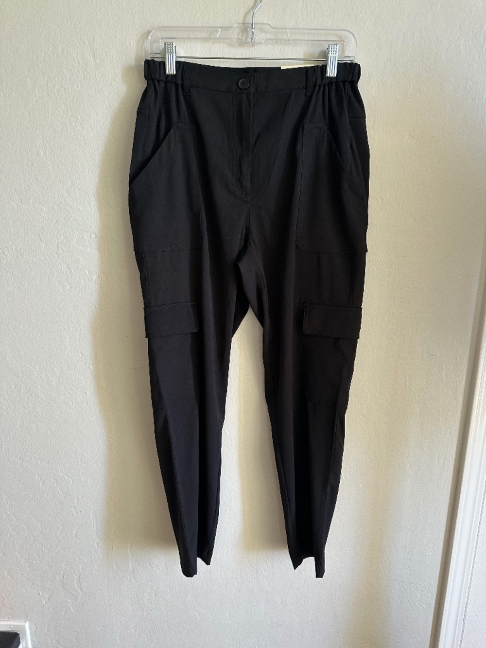 Max Studio Black Cargo Pants